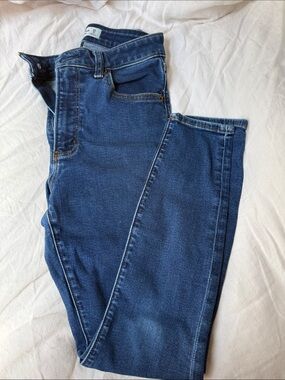Abercrombie & Fitch Women's Skinny Jeans - Dark Blue Denim